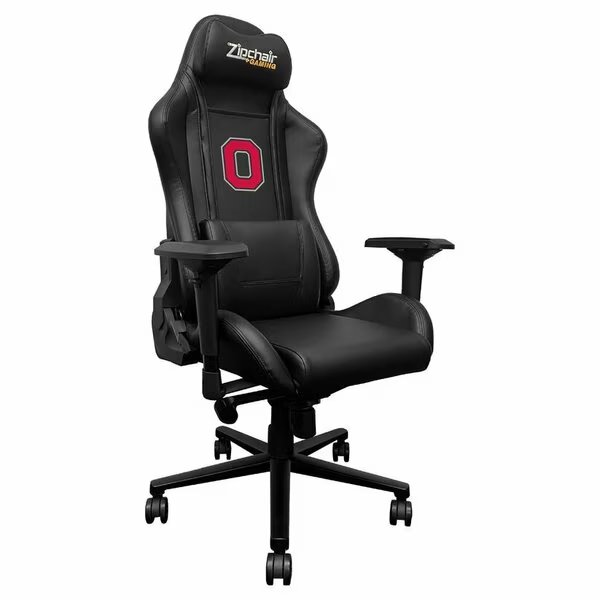 Xpression Pro Gaming Chair with Ohio State University with Buckeyes Block O Logo, Dreamseat, Mfr#: XZXPPRO032-PSCOL11052A